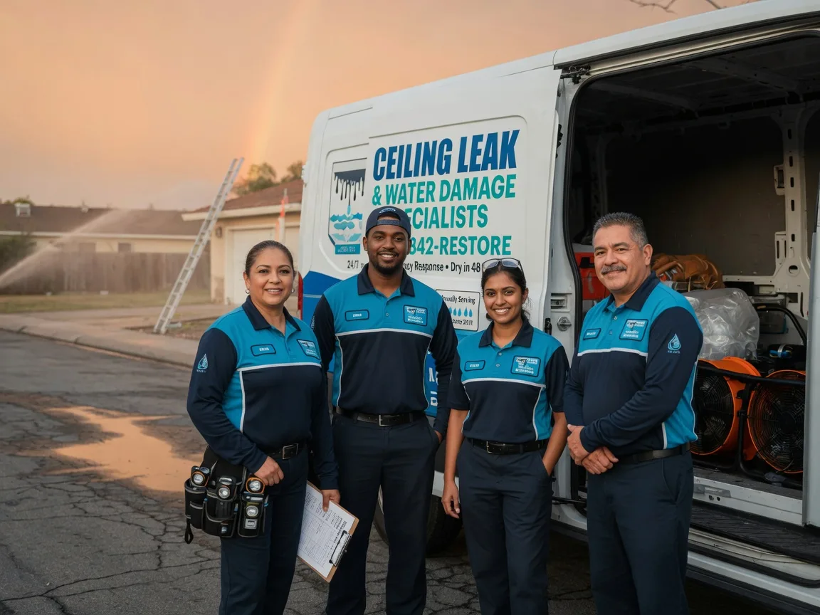 Ceiling Leak Cleanup company in Stanton, TX